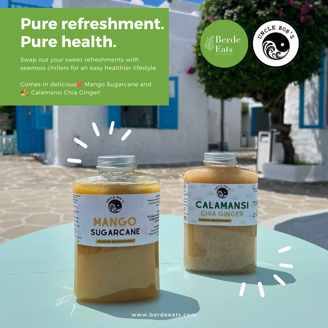 Mango Sugarcane Sea Moss Juice