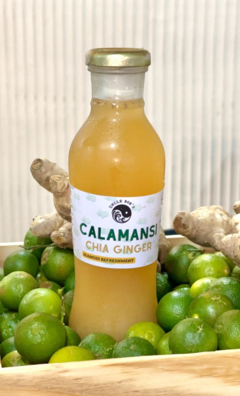 Calamansi Chia Ginger Sea Moss Juice 🫚🌊