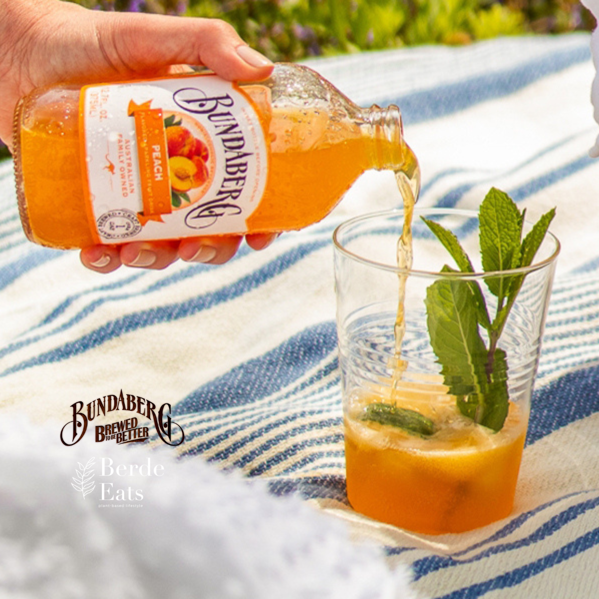 Peach Sparkling Drink (GF*)