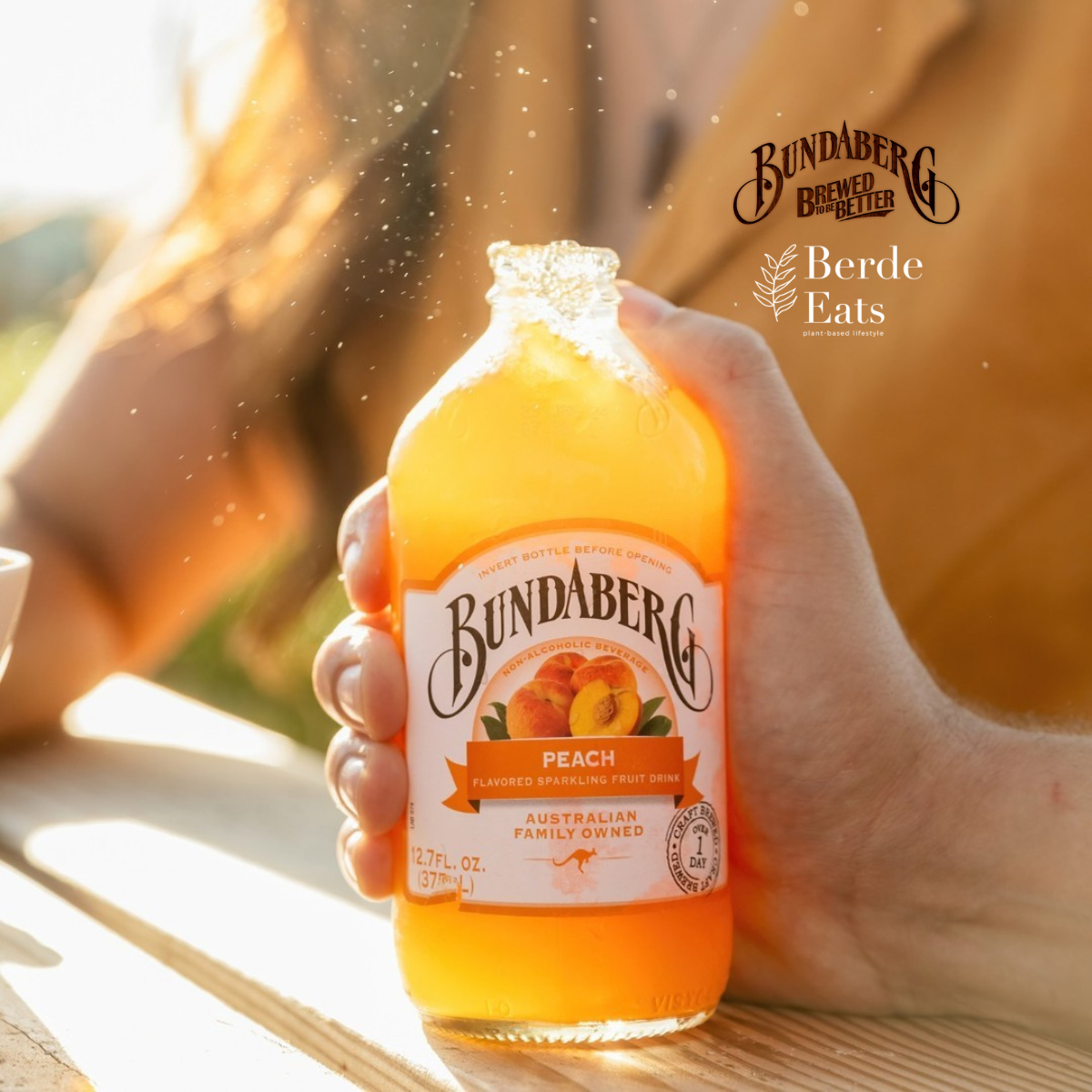 Peach Sparkling Drink (GF*)