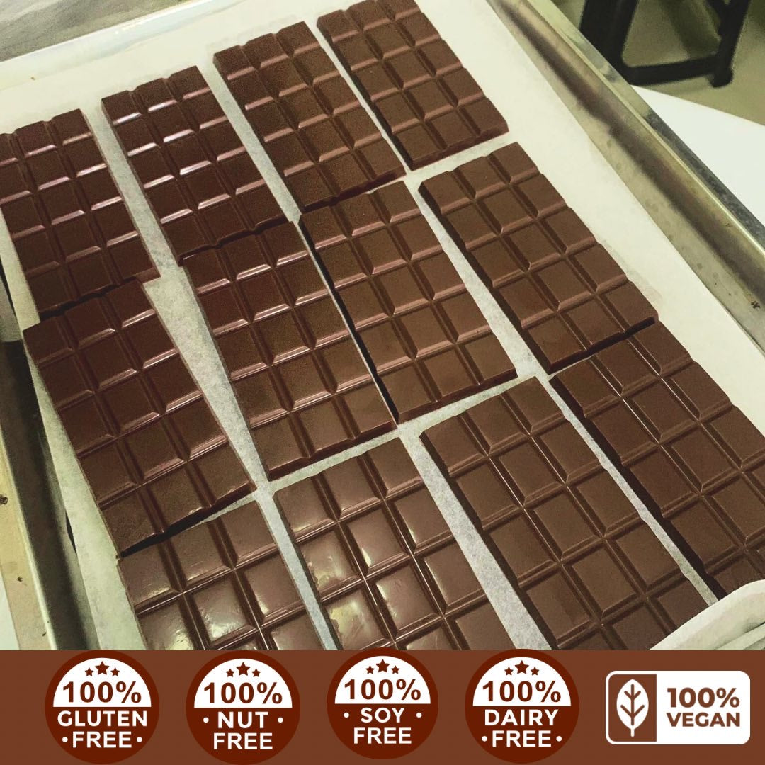 Sugar-Free Dark Chocolate Bar (*GF)