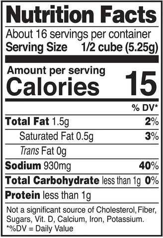 Garden Veggie Bouillon Cubes (*GF)