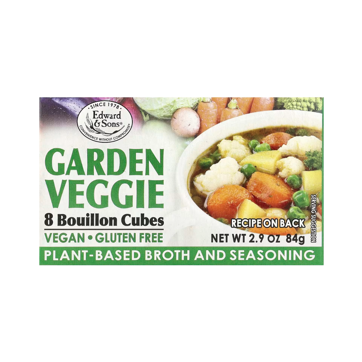 Garden Veggie Bouillon Cubes (*GF)