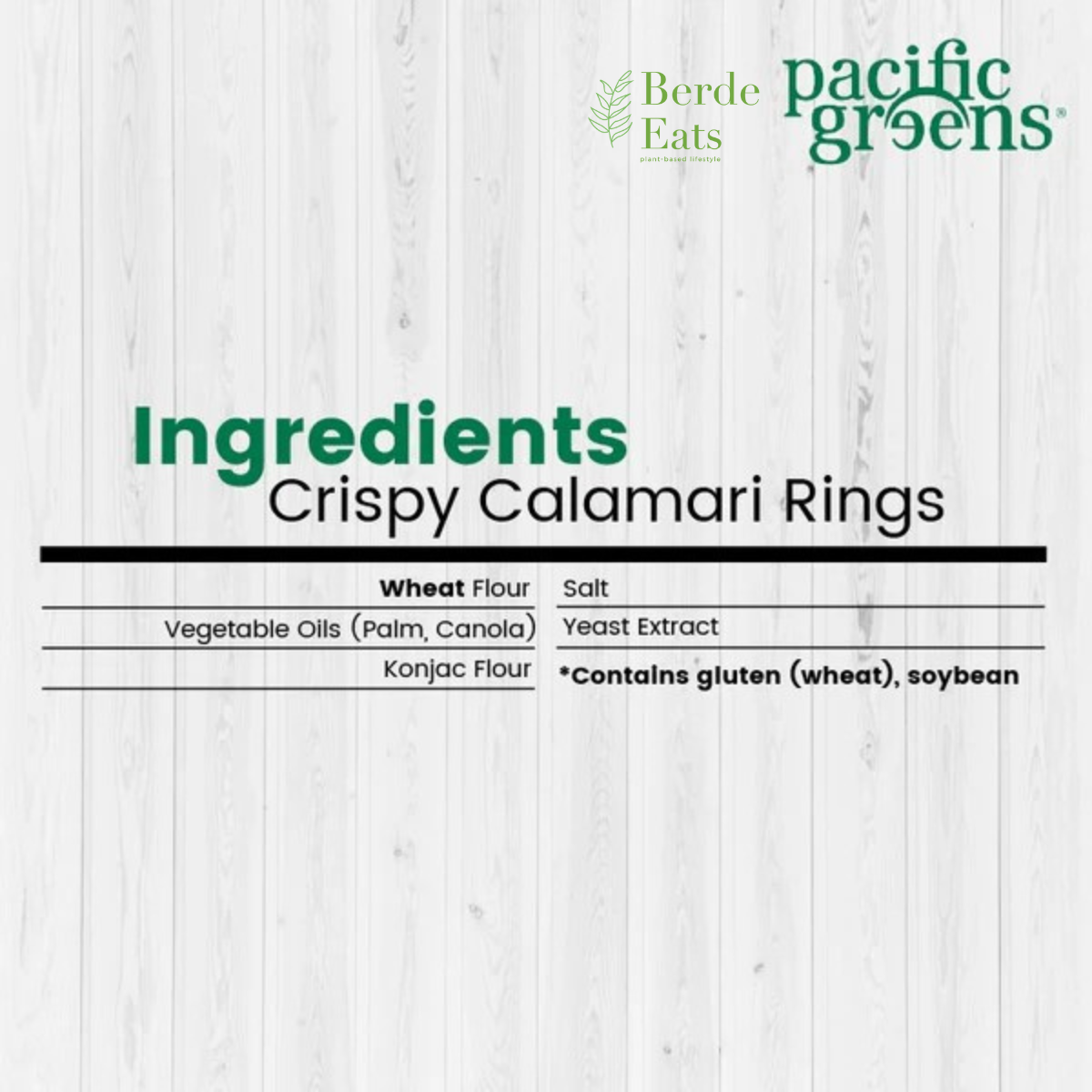 Plant Based Crispy Calamari Rings