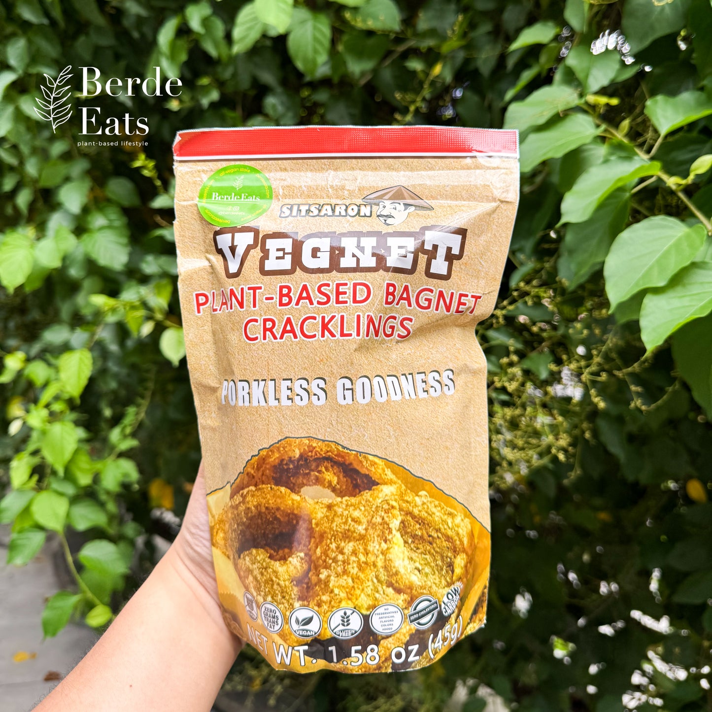 Vegnet Plant-Based Bagnet Cracklings (GF*)