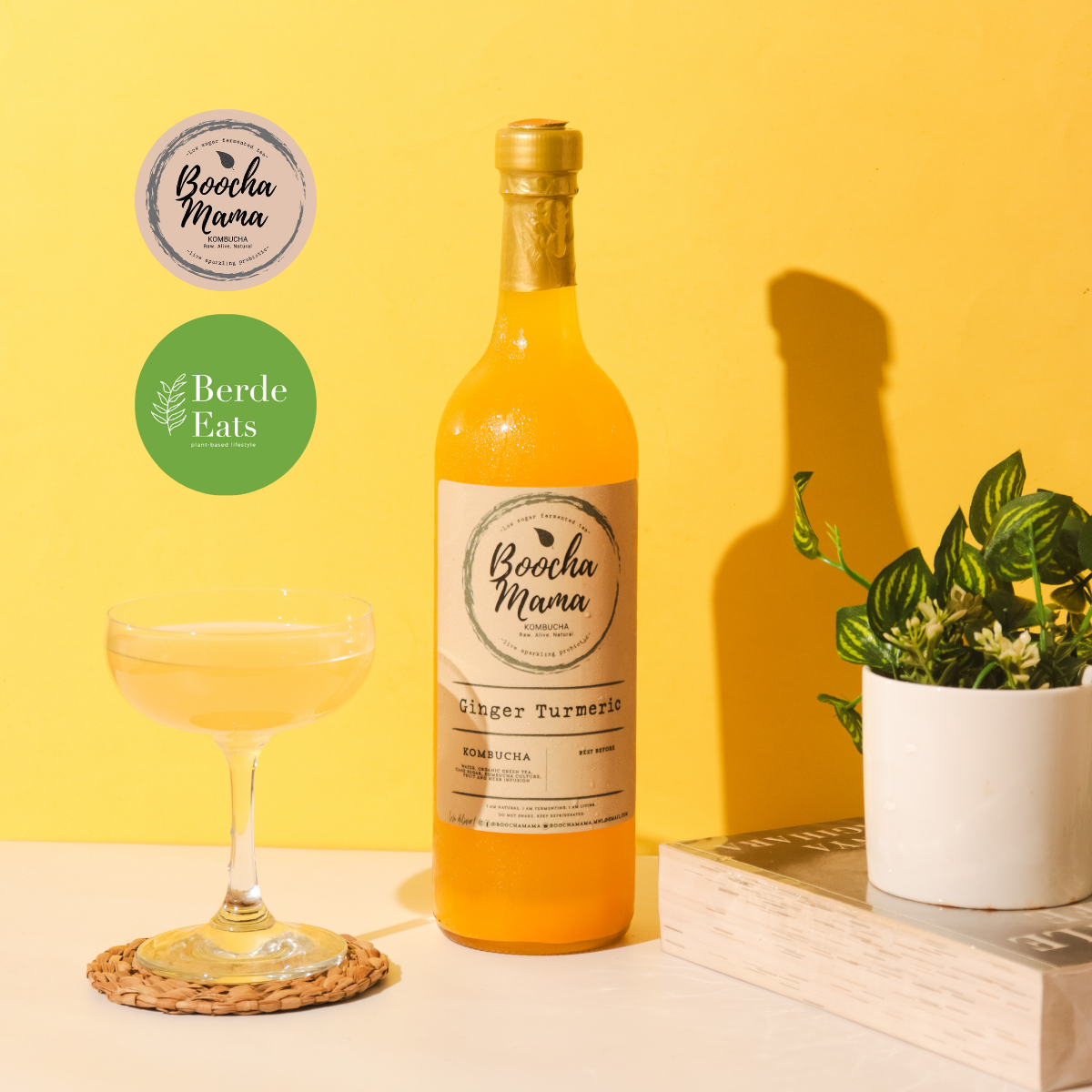 Boochamama Craft Kombucha 750mL