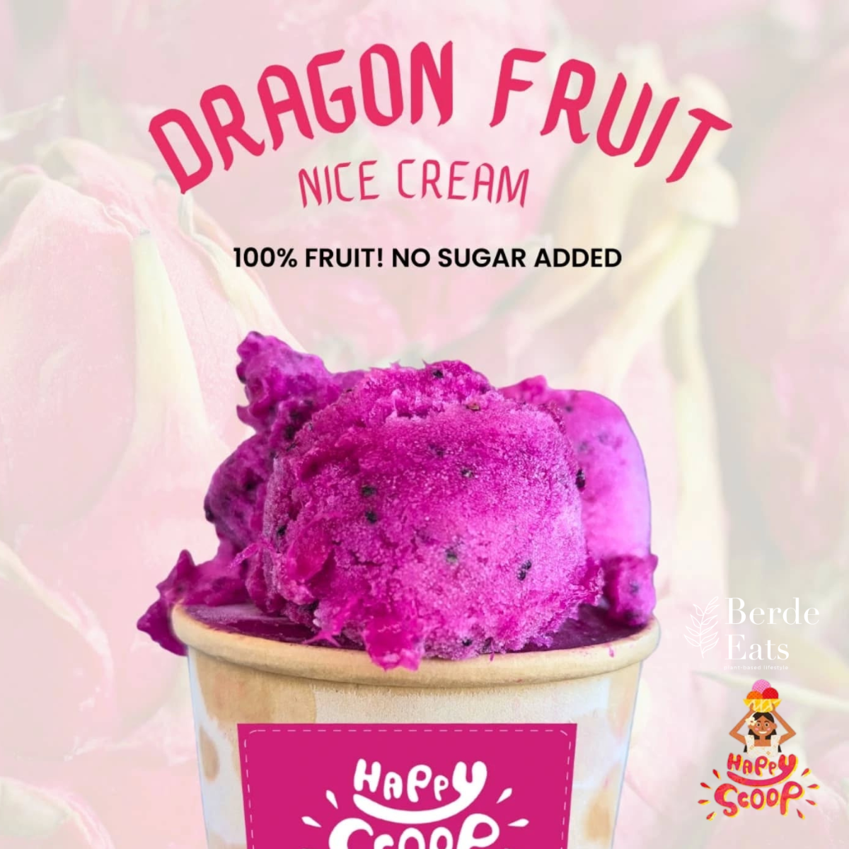Ice Cream - Dragon Fruit Nice Cream (GF*)