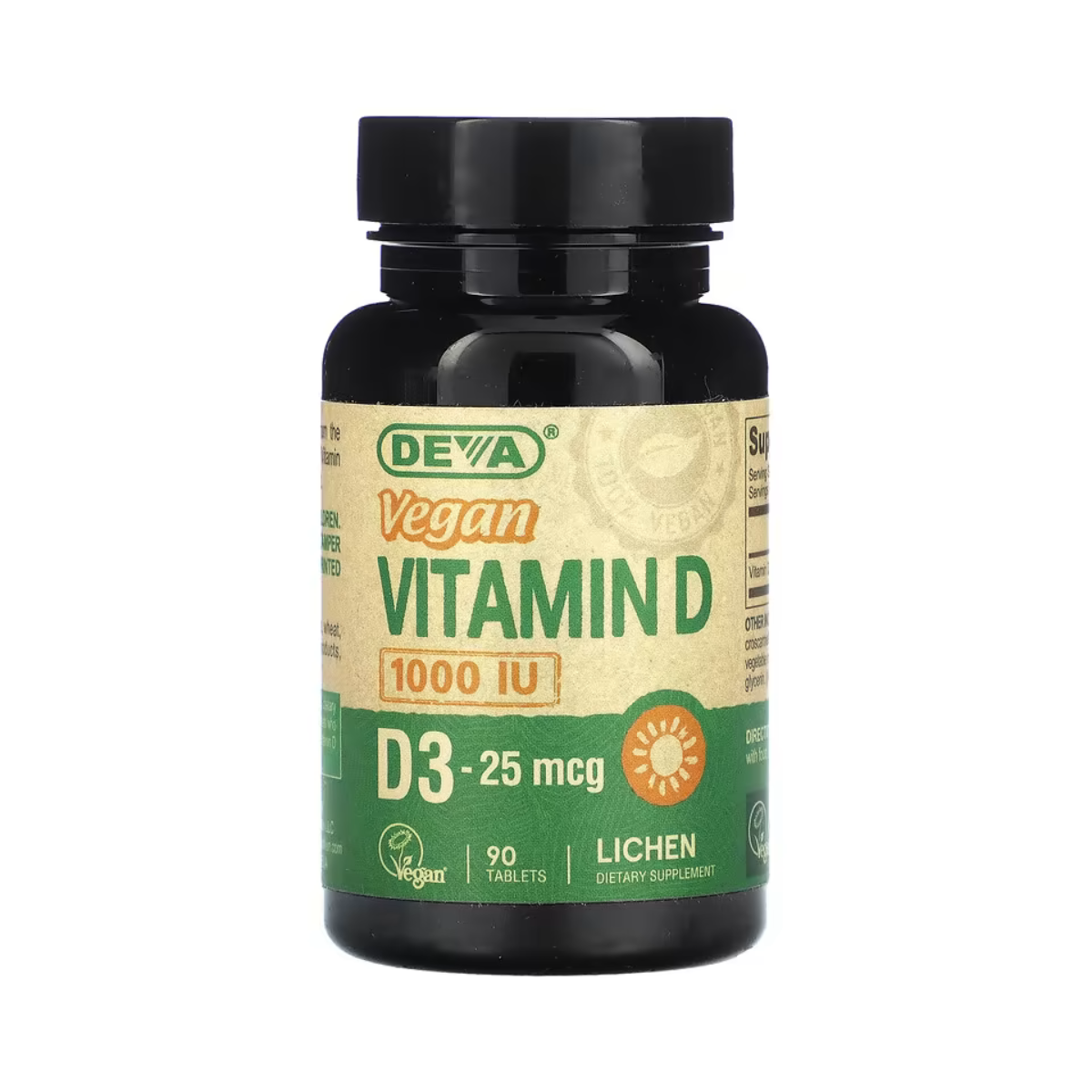 Vitamin D3, 1000 IU 25mcg (GF*)