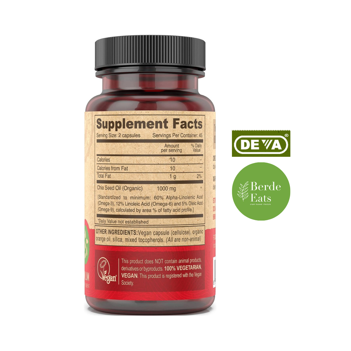Chia Seed Oil (GF*)