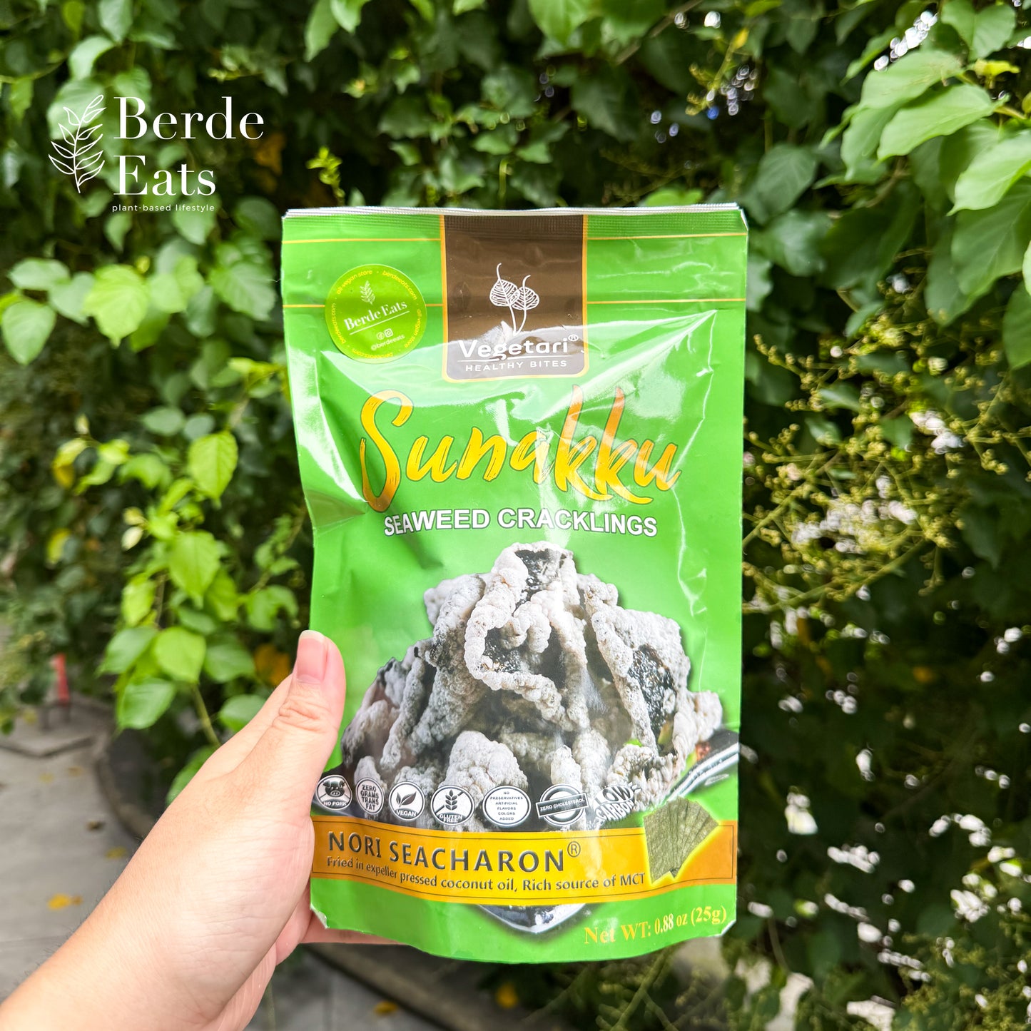 Nori Seacharon Seaweed Cracklings Sunakku (GF*)