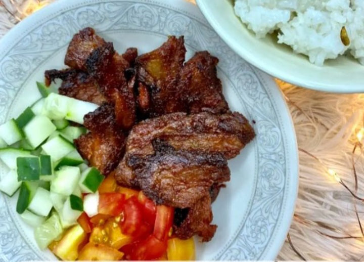 Tocino (Bahay Kubo Kitchen)