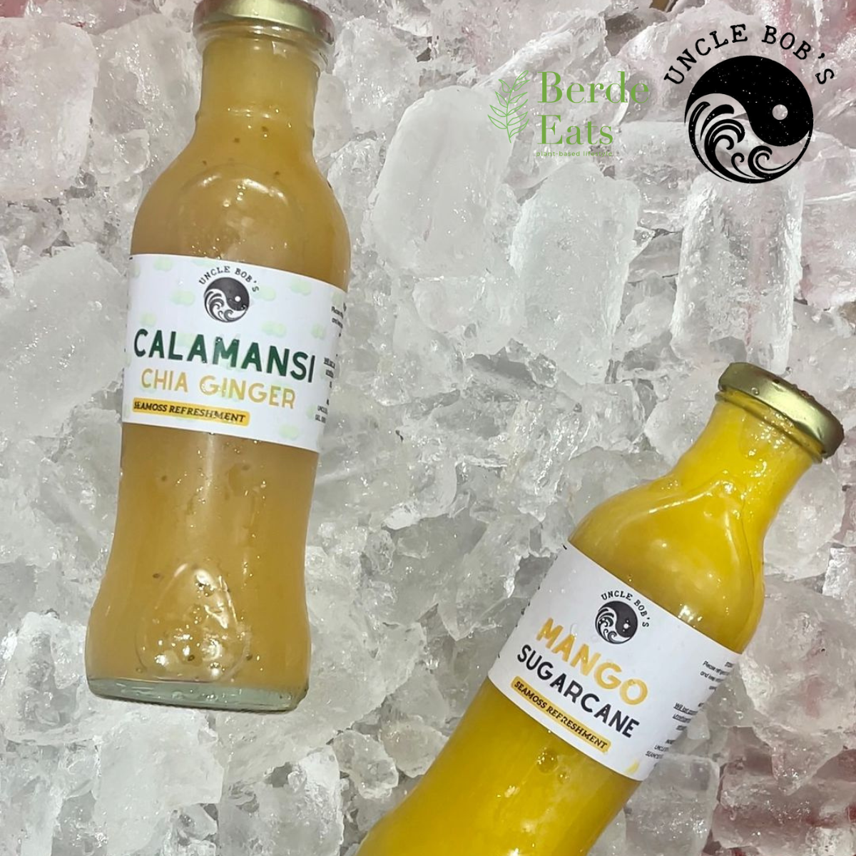 Mango Sugarcane Sea Moss Juice