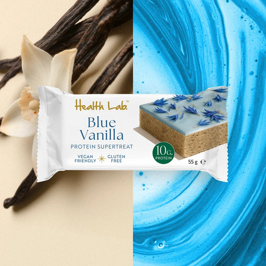 Blue Vanilla Protein Supertreat (GF*)