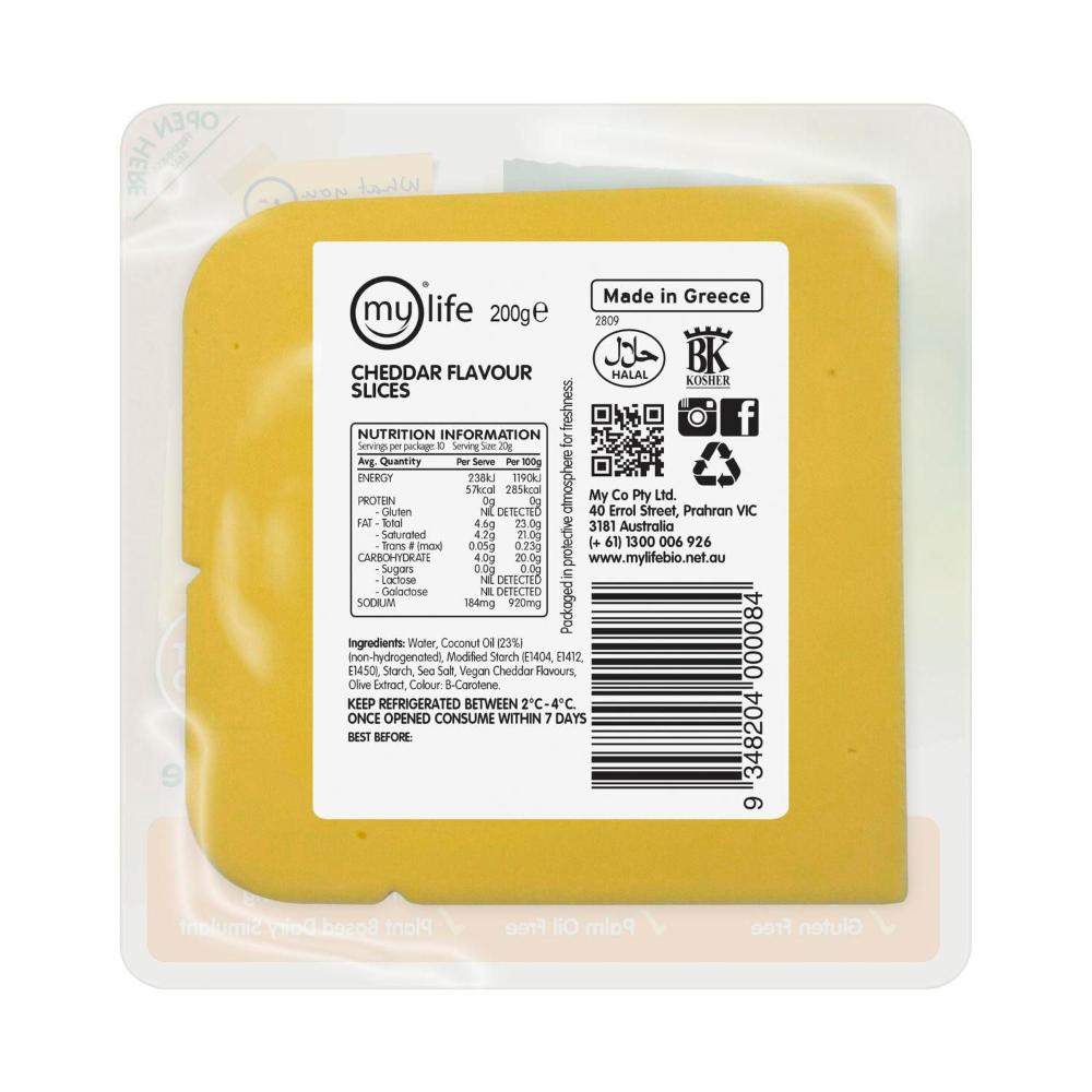 BioCheese Dairy Free Cheddar Slices