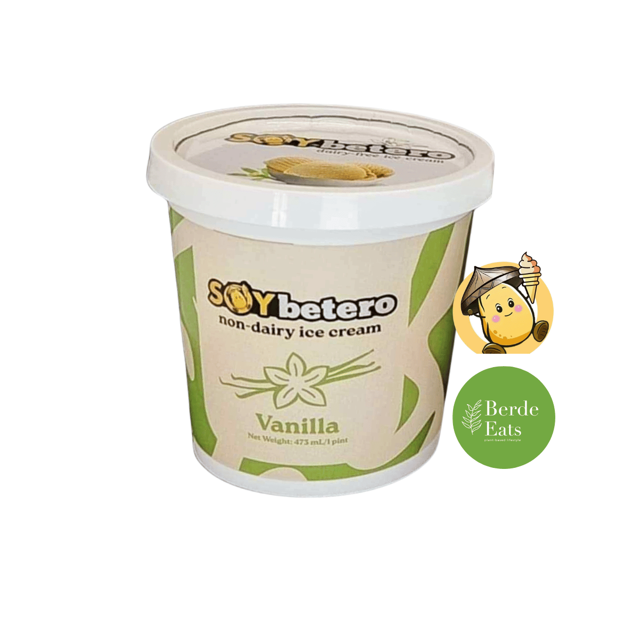 Soybetero Vanilla Dairy-Free Ice Cream