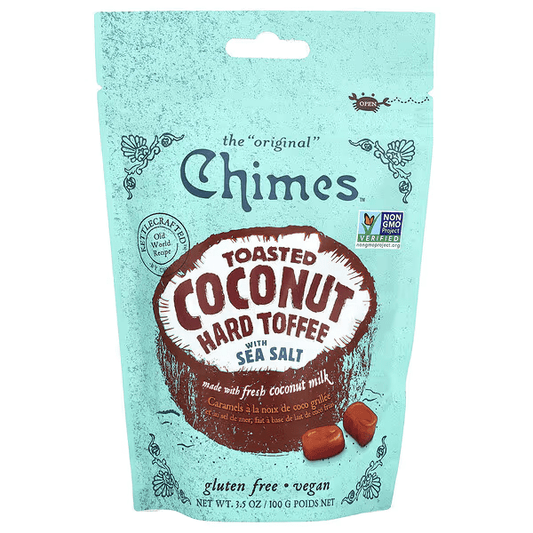 Chimes Toasted Coconut Hard Toffee w/ Sea Salt (*GF)