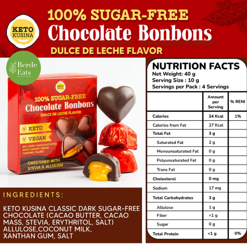 Dulce De Leche Chocolate Bonbons (GF*)