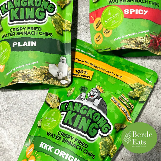 Kangkong King 3-Flavor Bundle (Plain, Original, Spicy) (GF*)