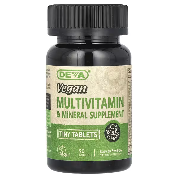 Vegan Multivitamin & Mineral Supplement (*GF)