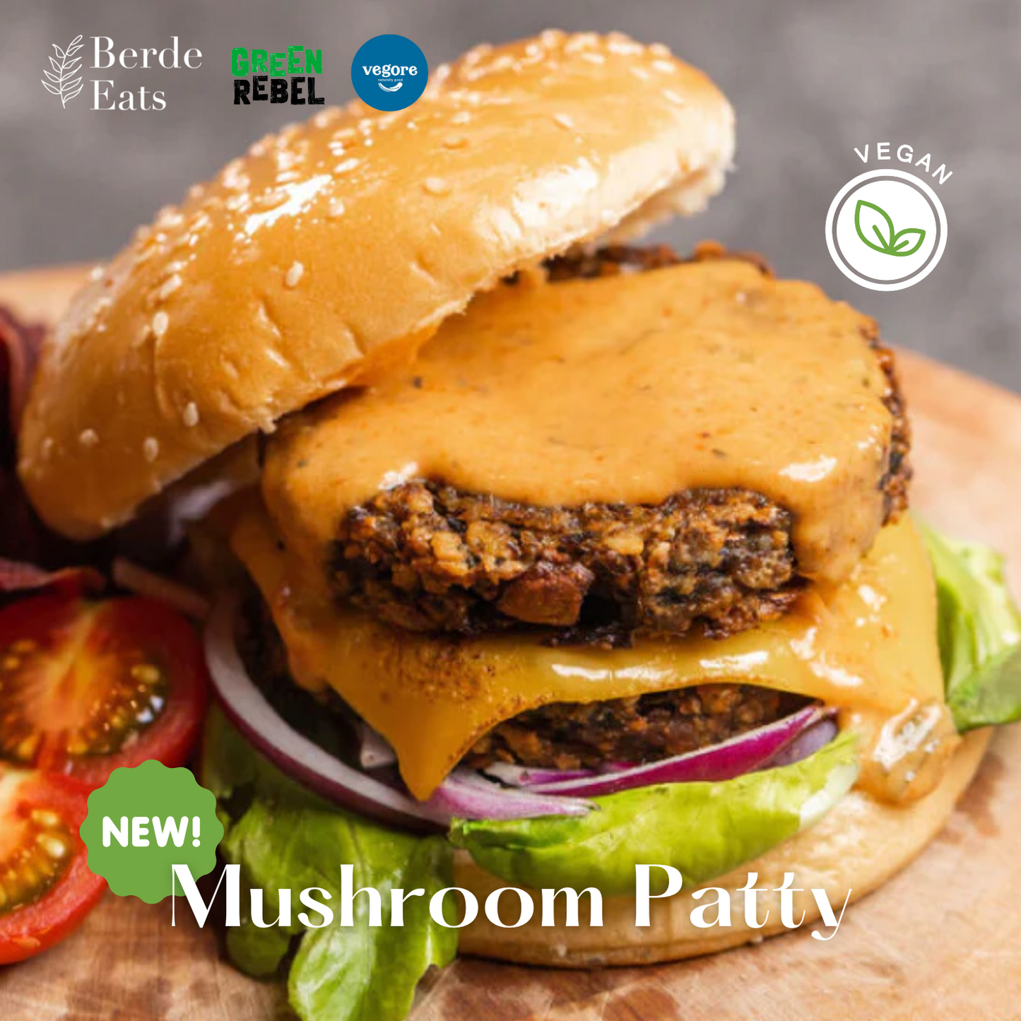 Mushroom Burger Patty