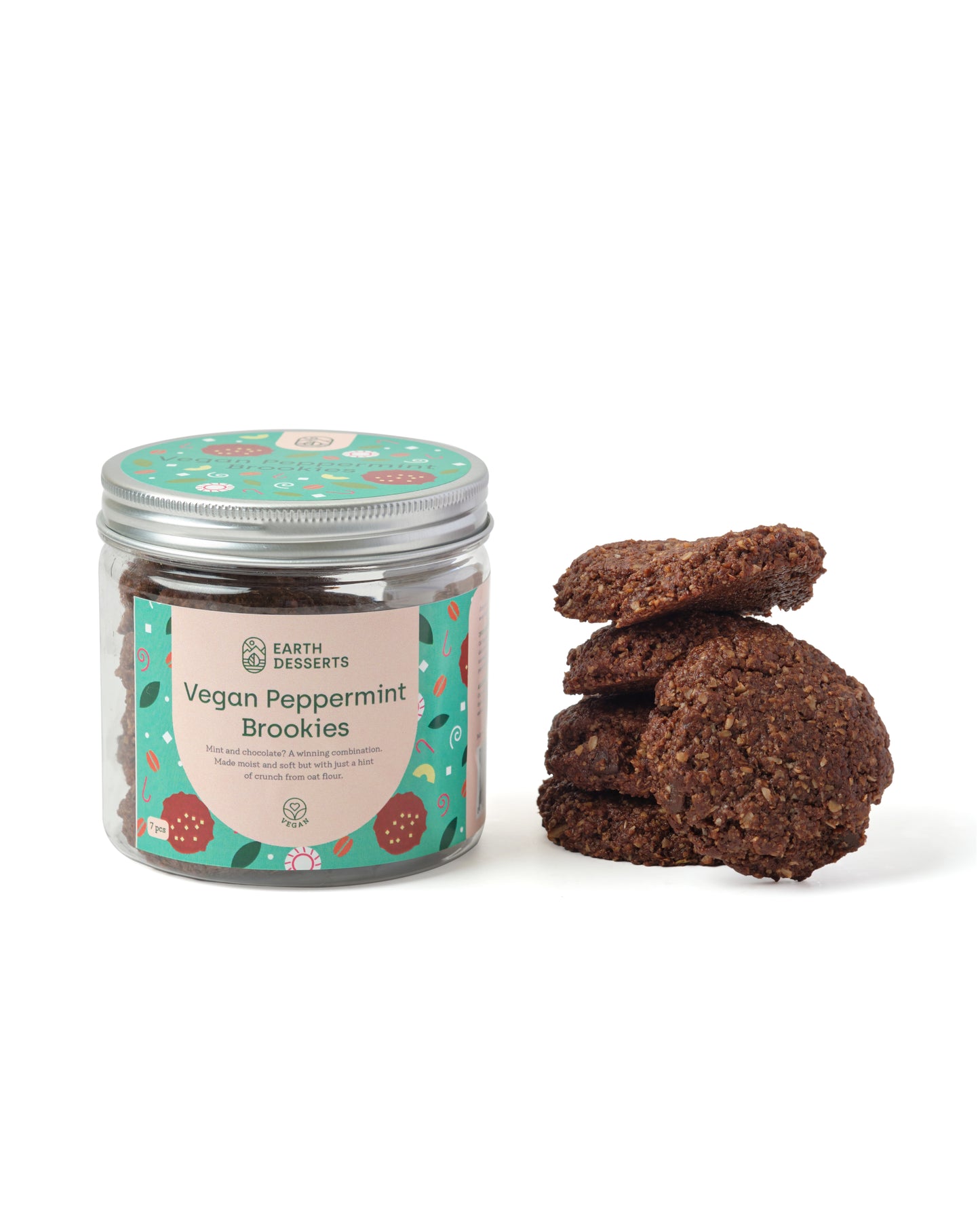 Peppermint Brookies