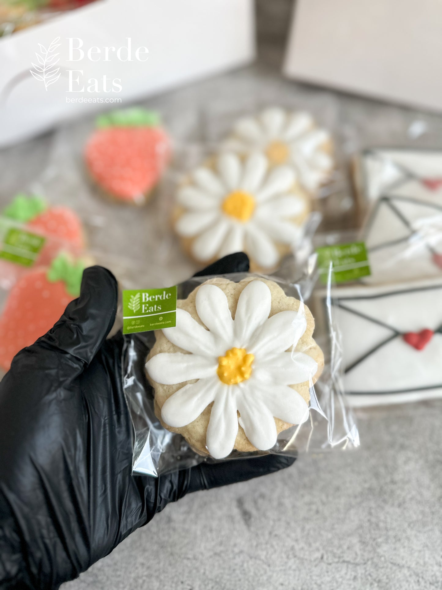 Valentines Sugar Cookie Box (set of 4)