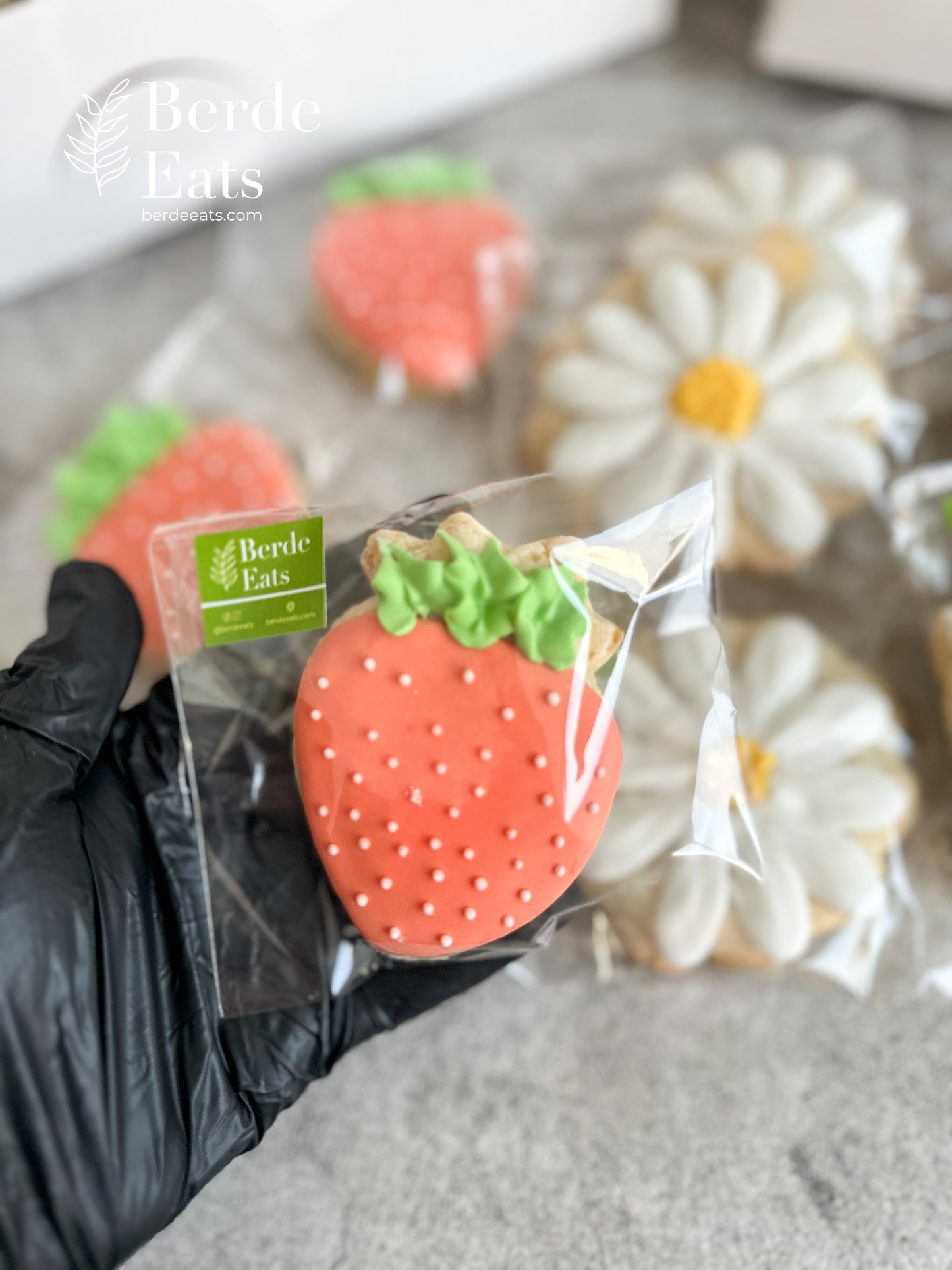 Valentines Sugar Cookie Box (set of 4)