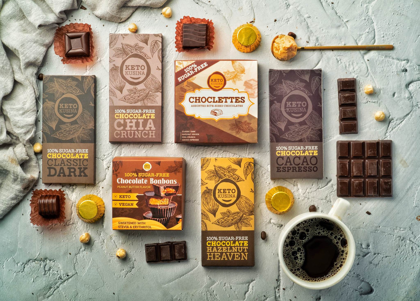 Dark Chocolate Bars (GF*)