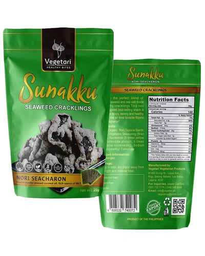 Chips - Seaweed Cracklings Nori Seacharon Sunakku (GF*)