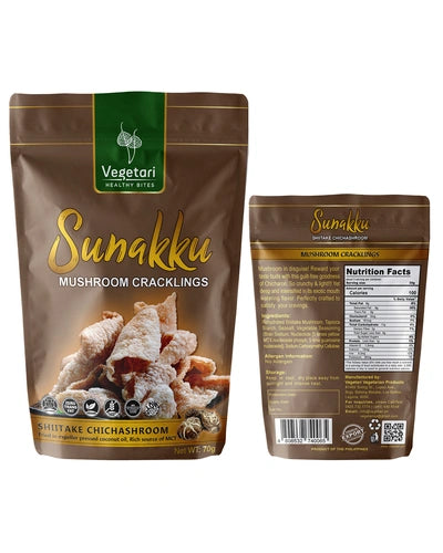 Chips - Mushroom Cracklings Shiitake Chichashroom Sunakku (GF*)
