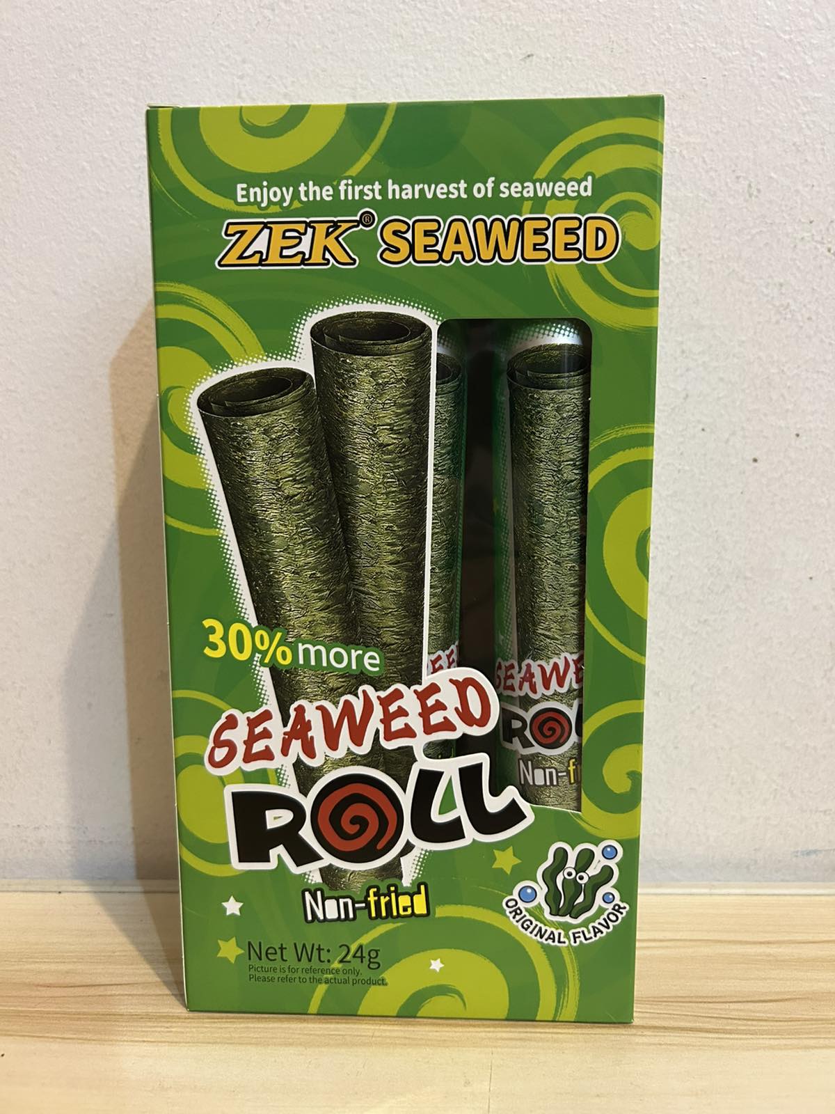 Hollow Seaweed Rolls