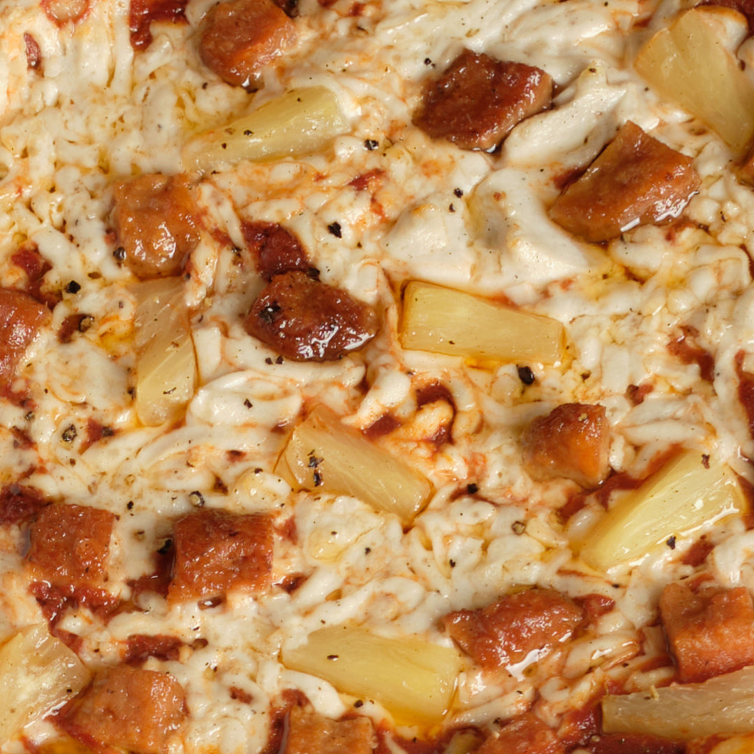 Pizza - Hawaiian (with OmniPork Spam)