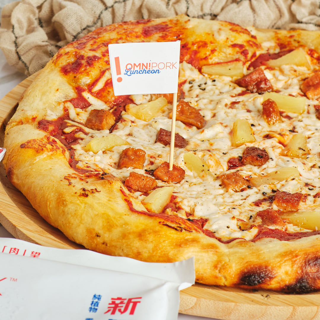 Pizza - Hawaiian (with OmniPork Spam)