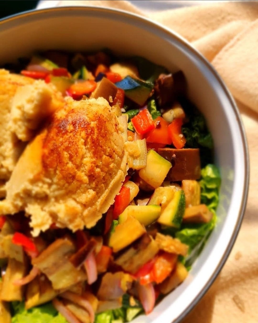 Hummus (50% less oil)