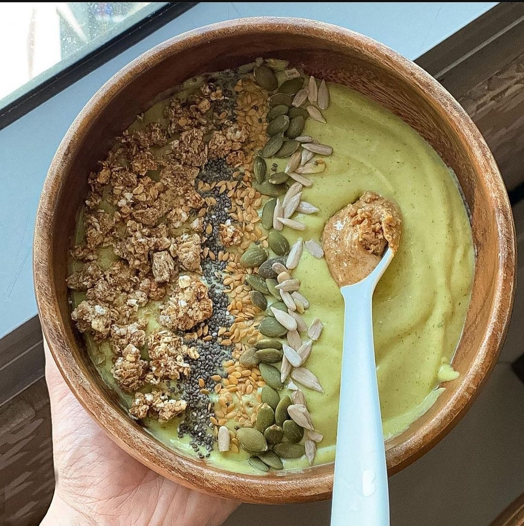 Granola on a bowl