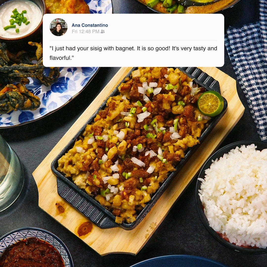 Sisig with Bagnet - Cosmic