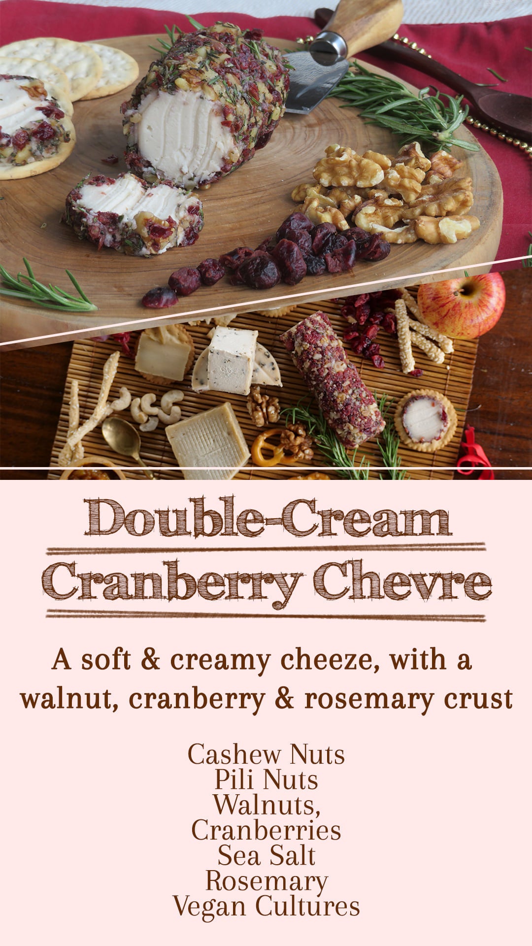 Artisanal Vegan Cheese from Treenut Cheezery