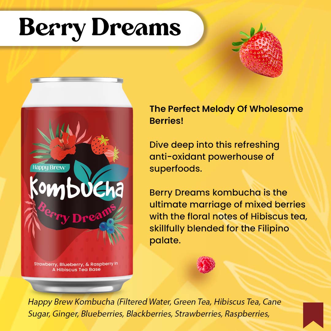 Kombucha (Happy Brew)