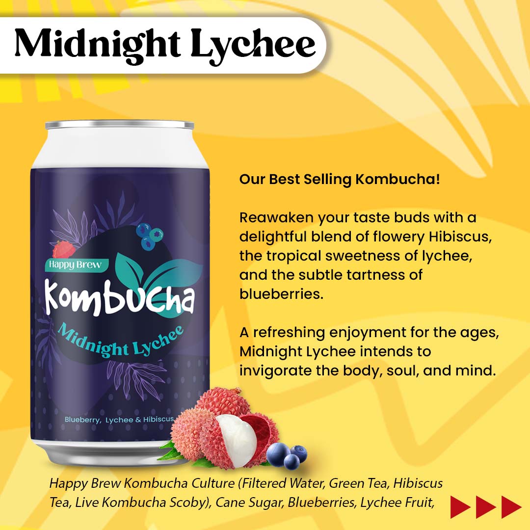 Kombucha (Happy Brew)