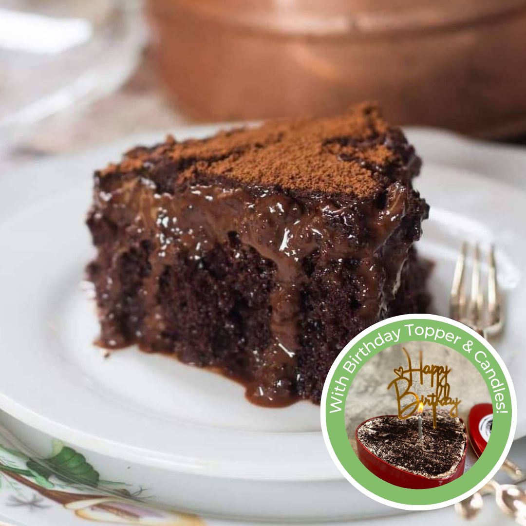 Cake - Dark Choco Dream Cake by Chef Jeng (in tin)