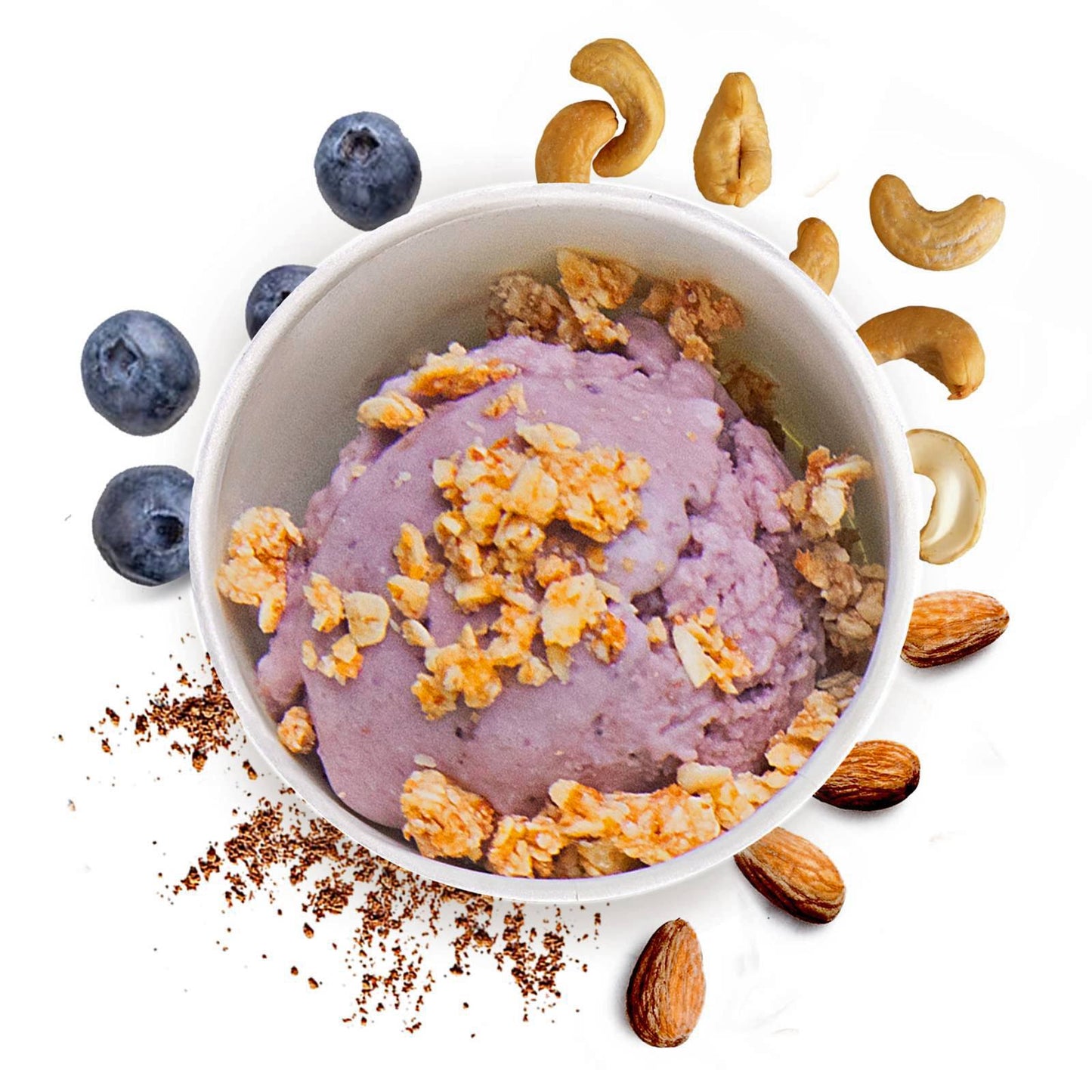Ice Cream - Blueberry Cheesecake (GF*)