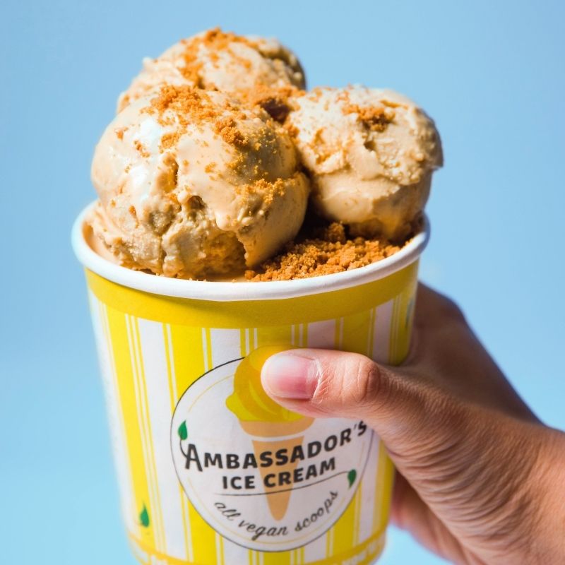 Ice Cream - Mango Biscoff