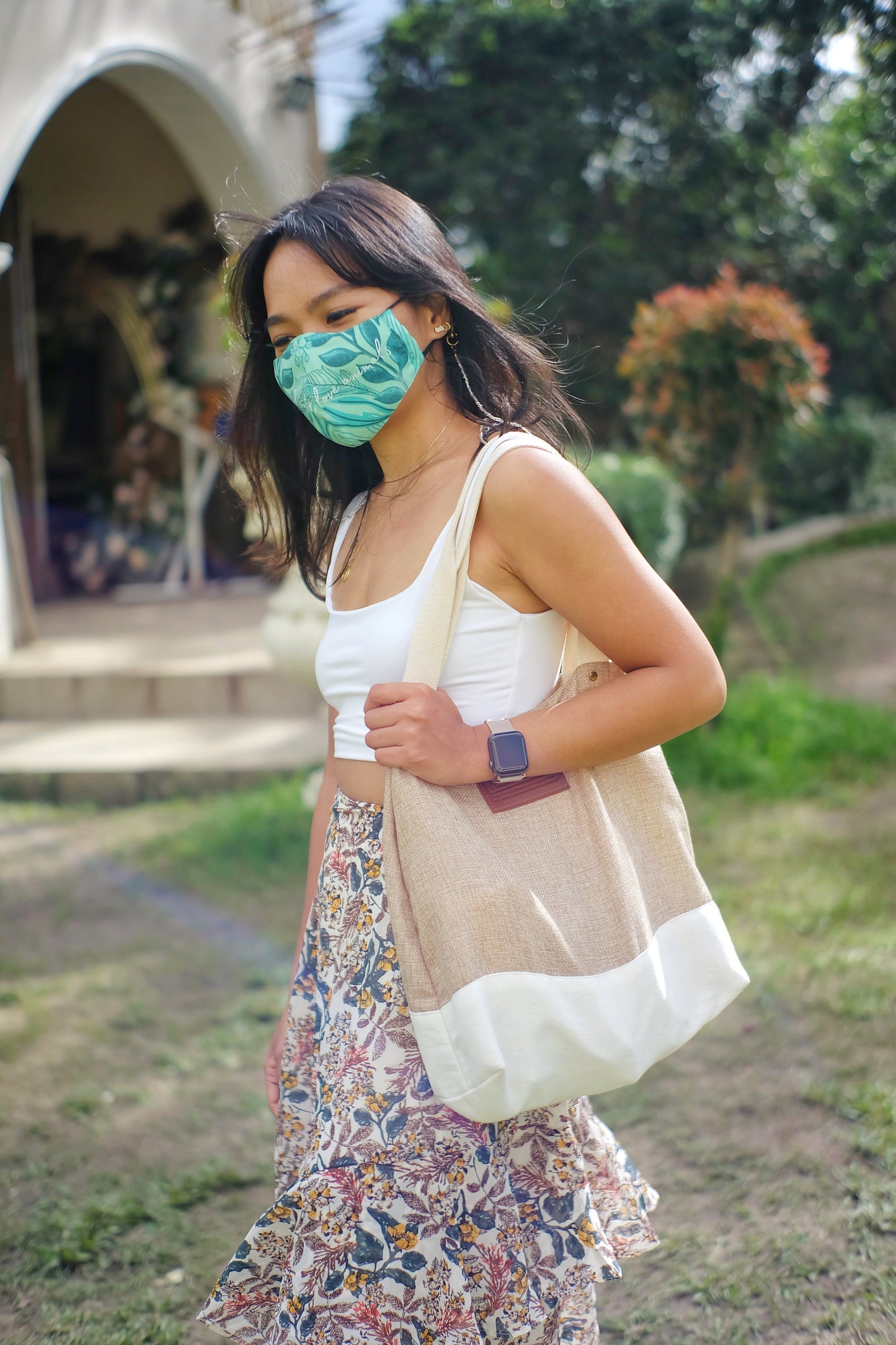 Isla Jute Tote Bag