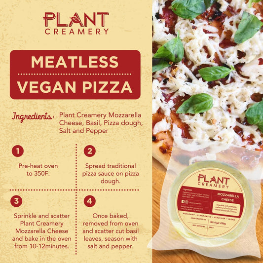 Mozzarella Cheese (Dairy-Free, Vegan)