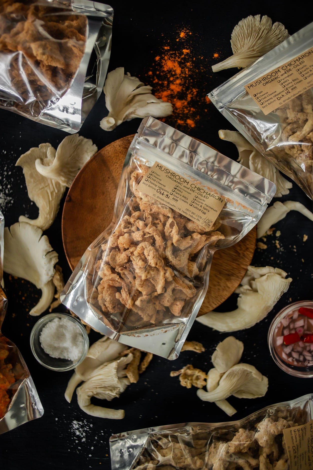 Mushroom Chicharon (Deoiled)