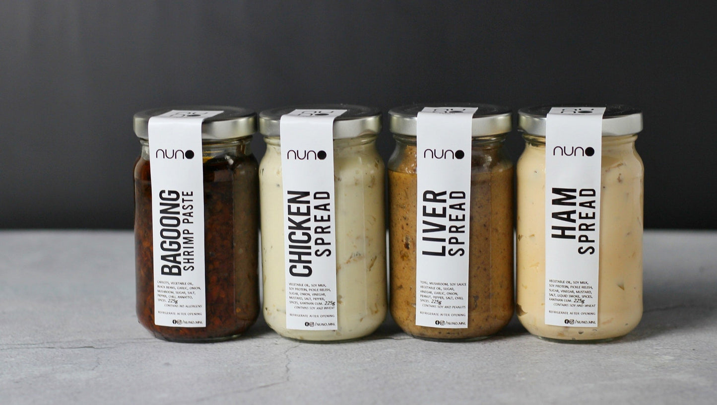 BUNDLE | NUNO Bagoong, Liver Spread, Ham Spread, Chicken Spread