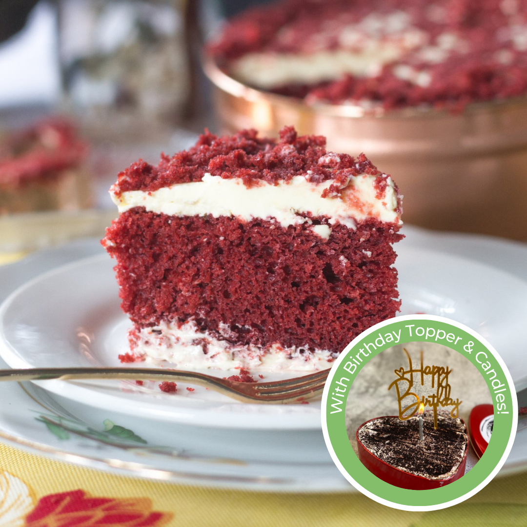 Cake - Red Velvet Cake in Tin