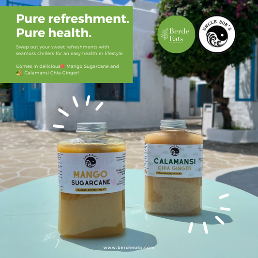 Mango Sugarcane Sea Moss Juice