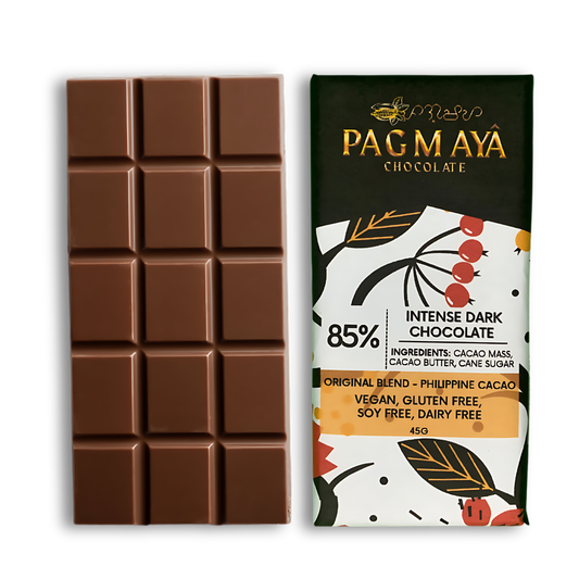 85% Intense Dark Chocolate Bar (*GF)