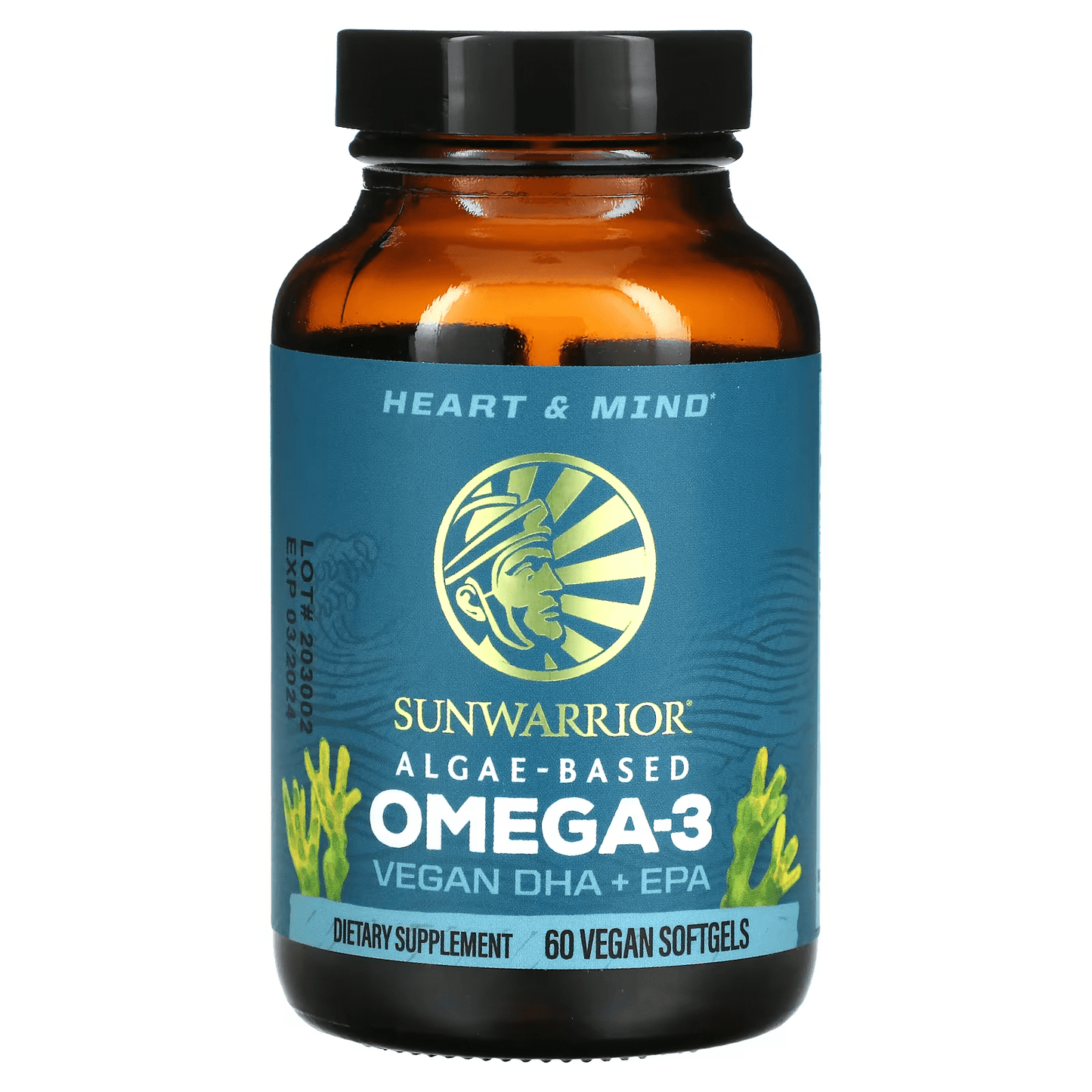 Algae-Based Omega-3 | Vegan DHA & EPA (*GF)